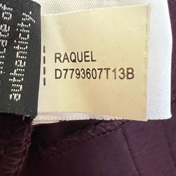 Diane von Furstenberg Raquel Burgundy 3/4 Sleeve Bodycon Dress - Size Medium - Picture 9 of 12